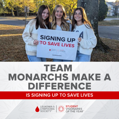 Team Monarchs Make a Difference