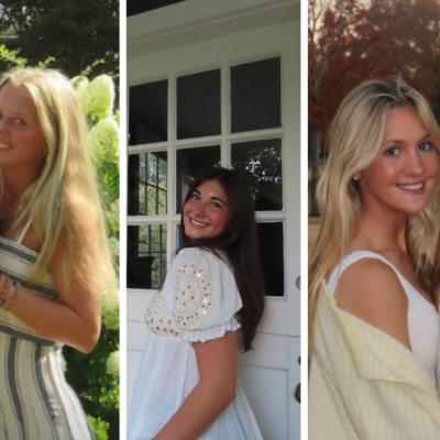 Kate Laborde, Olivia Schwartz, and Sarah Fox