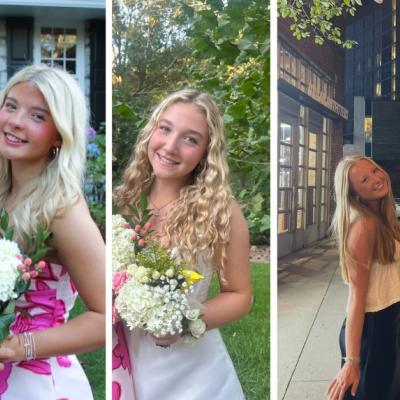 Adeline Courtney, Cate Williams, and Maggie Kate Cowles