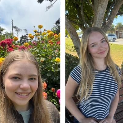 Natalie Petroni and Tessa Hunt