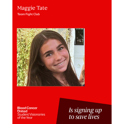 Headshot of Austin, Texas Student Visionaries of the Year candidate Maggie Tate of Team Fight Club.